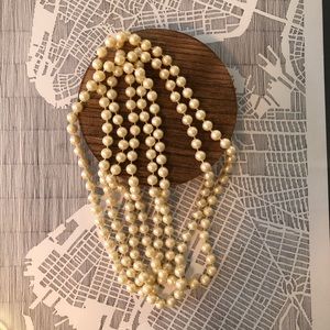 Faux Pearl Necklace